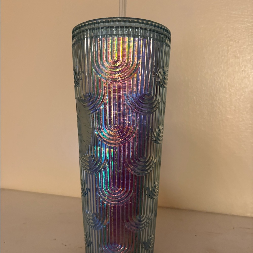 Starbucks Iridescent Blue Tumbler